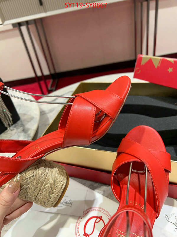 Women Shoes-Christian Louboutin buy luxury 2023 ID: SY8867 $: 119USD