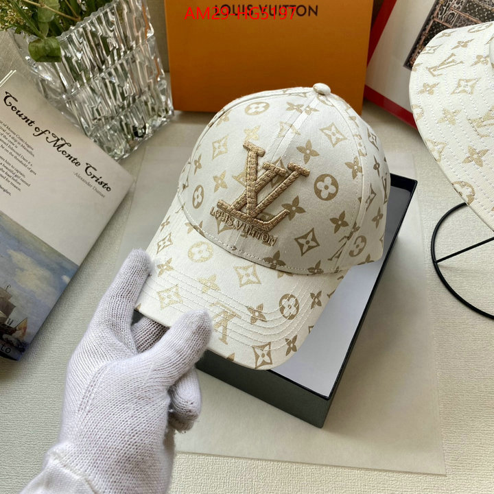 Cap(Hat)-LV outlet 1:1 replica ID: HG5197 $: 29USD