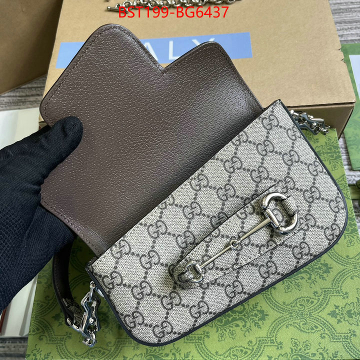 Gucci Bags(TOP)-Horsebit- 7 star replica ID: BG6437 $: 199USD,