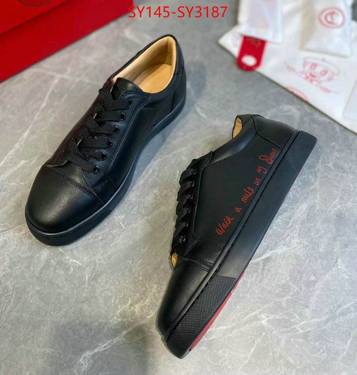 Men Shoes-Christian Louboutin aaaaa class replica ID: SY3187 $: 145USD