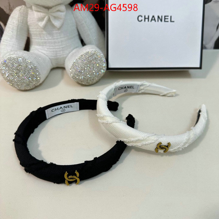 Hair band-Chanel designer 1:1 replica ID: AG4598 $: 29USD