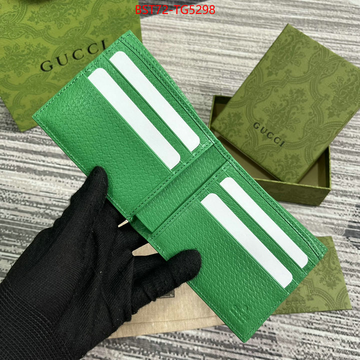 Gucci Bags(TOP)-Wallet- replica aaaaa designer ID: TG5298 $: 72USD,