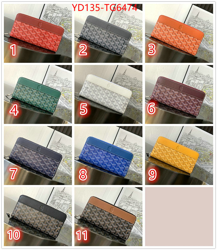 Goyard Bags(TOP)-Wallet we offer ID: TG6474 $: 135USD,