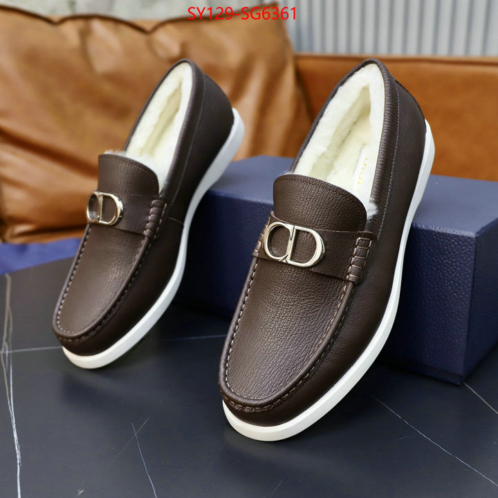 Men shoes-Dior store ID: SG6361 $: 129USD