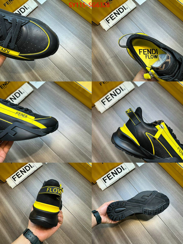 Men Shoes-Fendi buying replica ID: SG6328 $: 115USD