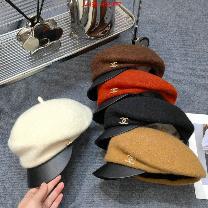 Cap (Hat)-Chanel where can i buy the best quality ID: HG5177 $: 35USD