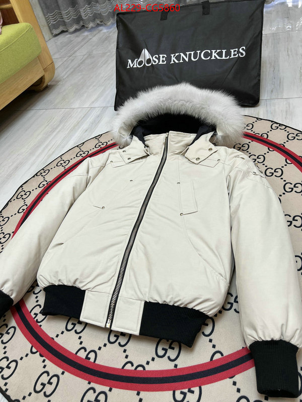Down jacket Men-Moose Kunckles perfect quality ID: CG5860 $: 229USD