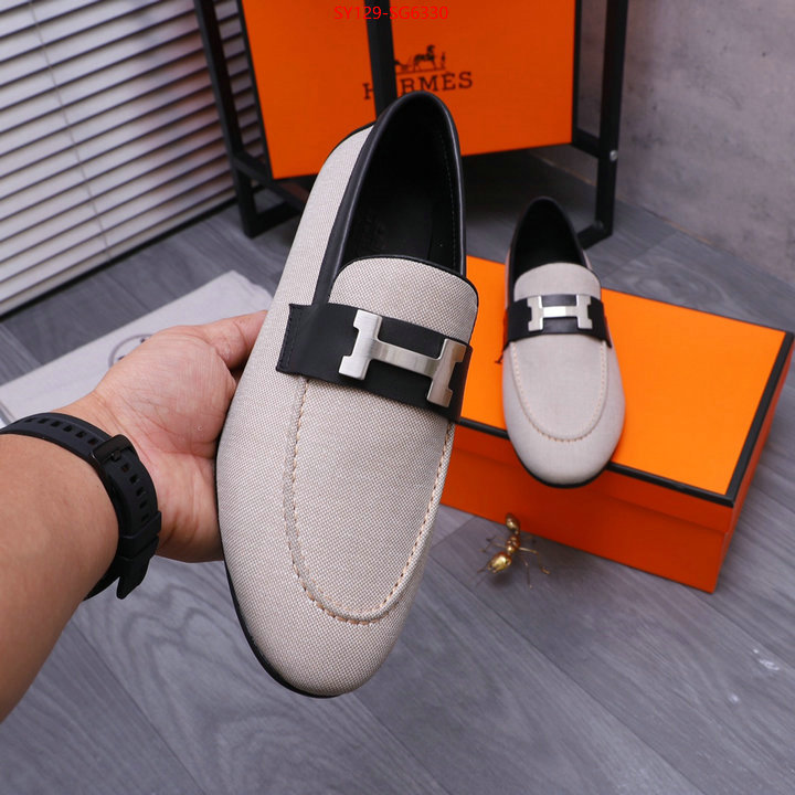 Men Shoes-Hermes what are the best replica ID: SG6330 $: 129USD