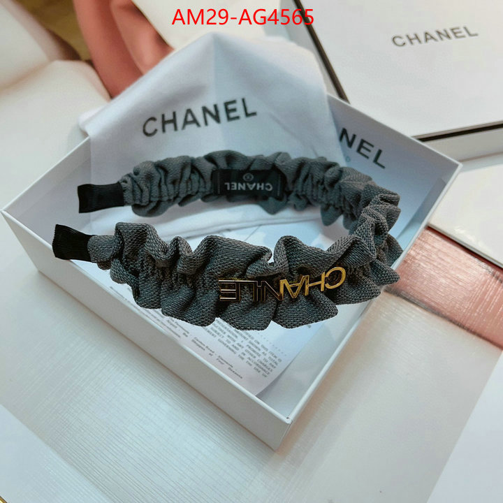 Hair band-Chanel hot sale ID: AG4565 $: 29USD