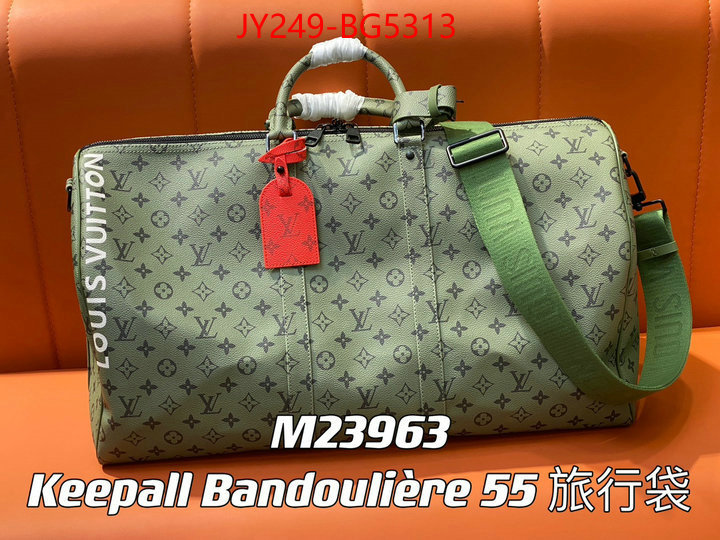 LV Bags(TOP)-Keepall BandouliRe 45-50- high quality online ID: BG5313