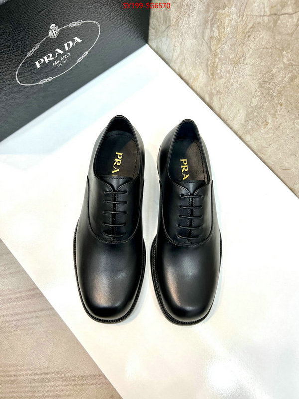 Men shoes-Prada shop the best high quality ID: SG6570 $: 199USD