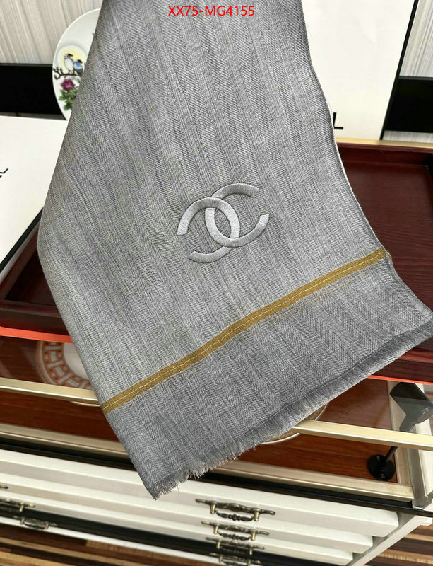 Scarf-Chanel shop designer ID: MG4155 $: 75USD