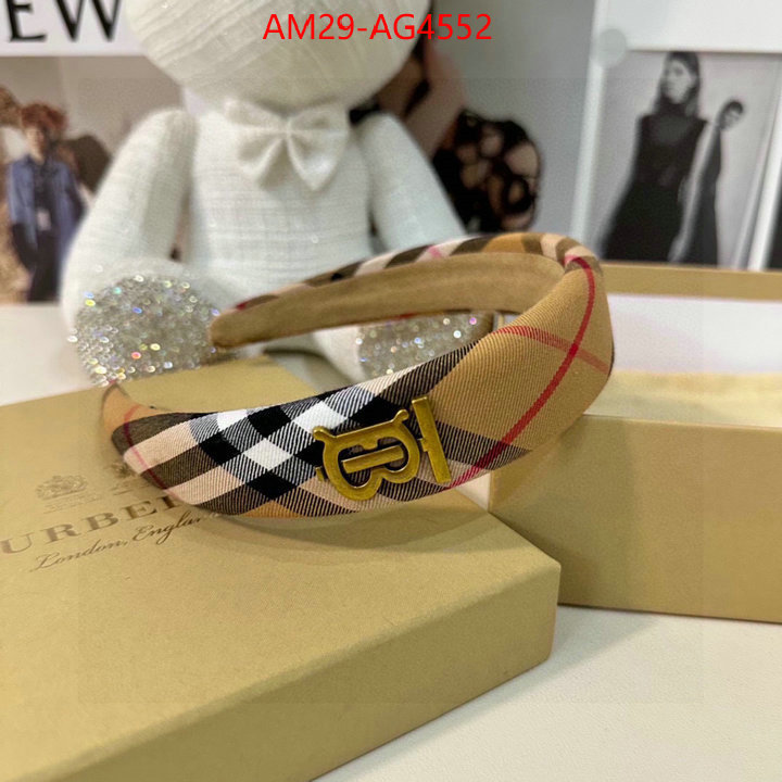 Hair band-Burberry buy luxury 2023 ID: AG4552 $: 29USD