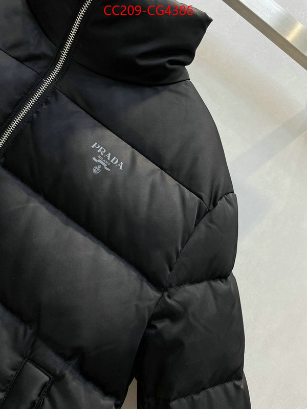 Down jacketMen-Prada wholesale replica shop ID: CG4386 $: 209USD