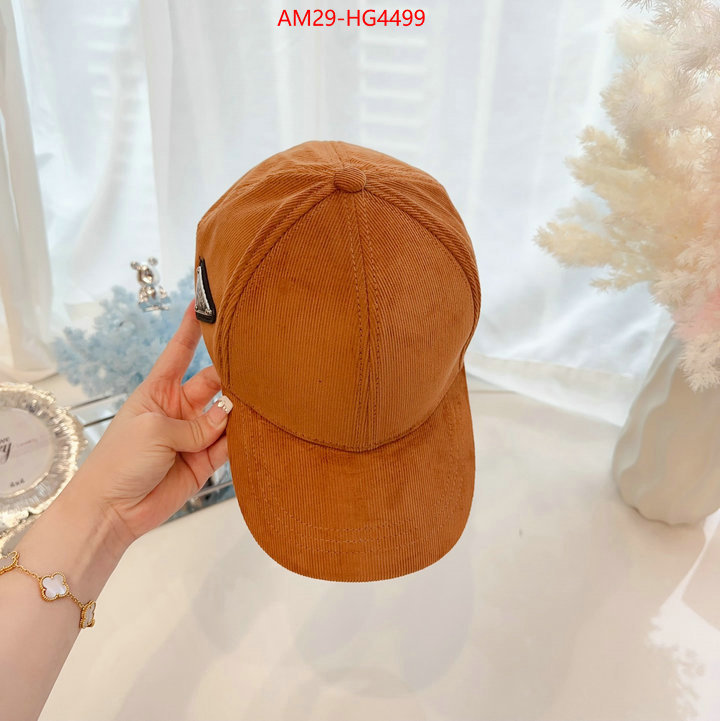 Cap (Hat)-Prada top brands like ID: HG4499 $: 29USD