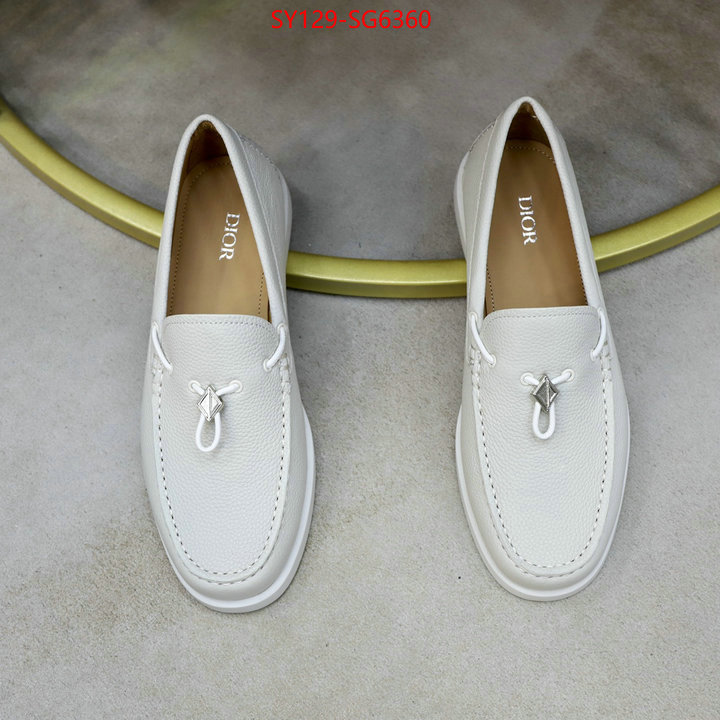 Men shoes-Dior customize best quality replica ID: SG6360 $: 129USD