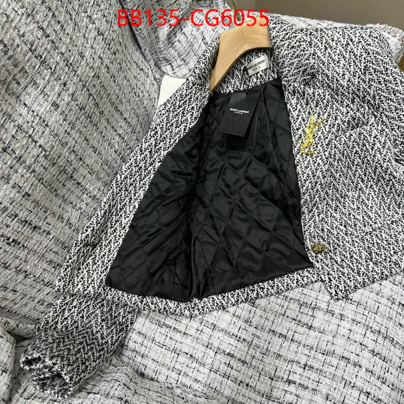 Clothing-YSL where quality designer replica ID: CG6055 $: 135USD