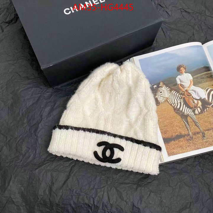 Cap (Hat)-Chanel replcia cheap from china ID: HG4445 $: 35USD