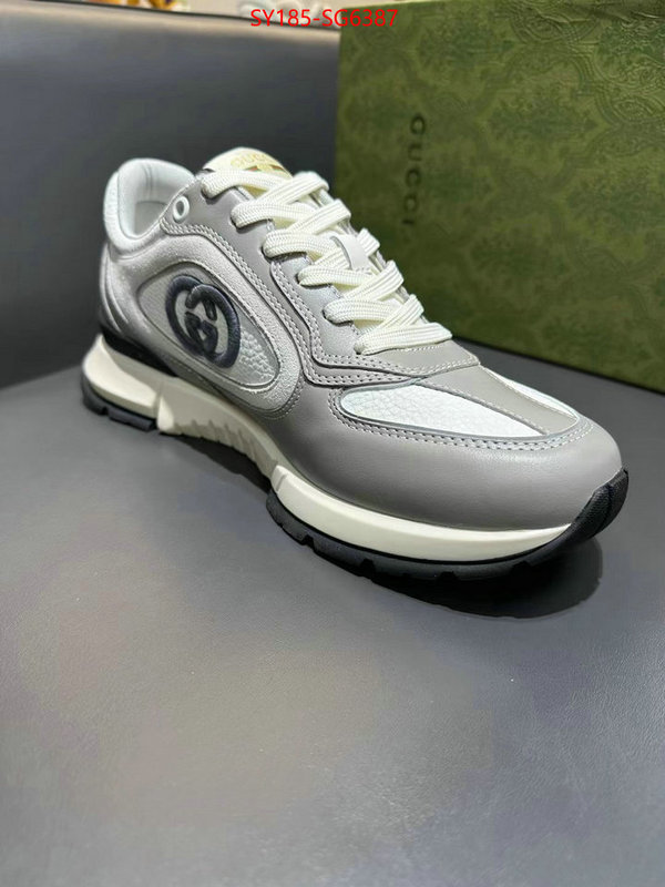 Men Shoes-Gucci best quality fake ID: SG6387 $: 185USD