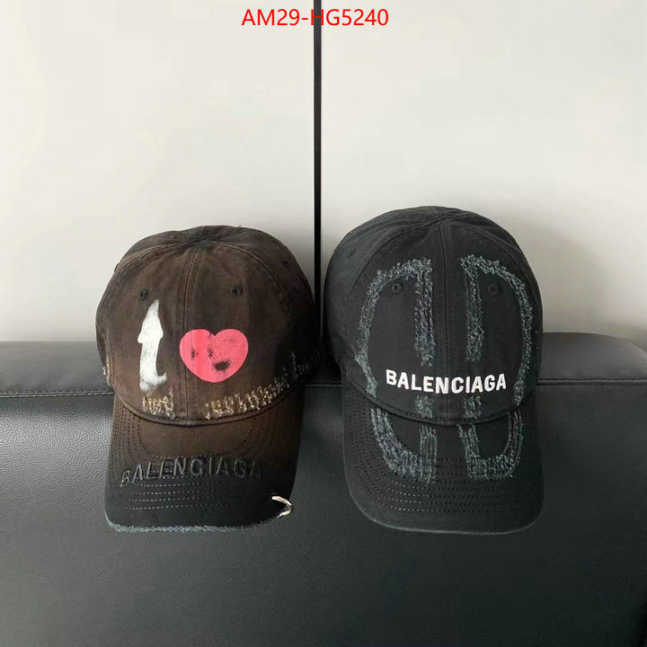 Cap(Hat)-Balenciaga fashion ID: HG5240 $: 29USD