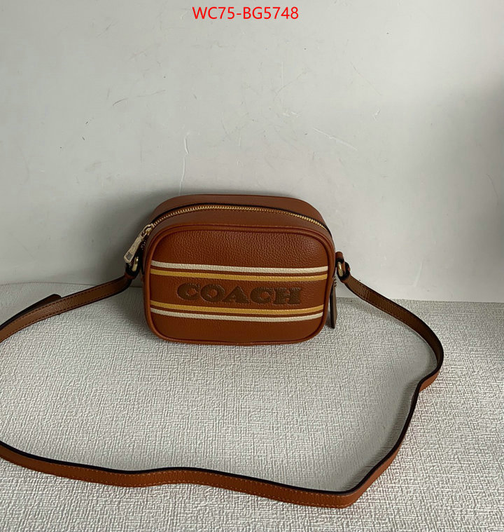 Coach Bags(4A)-Diagonal 2023 perfect replica designer ID: BG5748 $: 75USD,