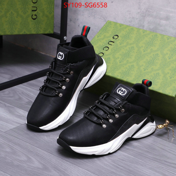 Men Shoes-Gucci luxury fake ID: SG6558 $: 109USD