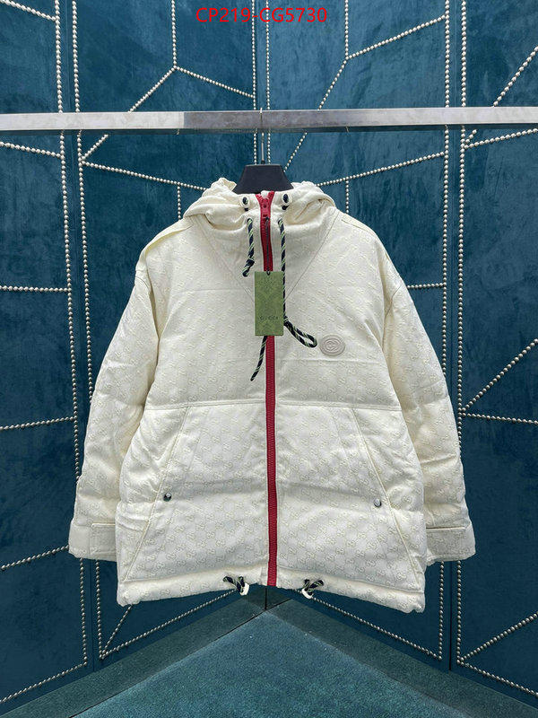 Down jacket Women-Gucci supplier in china ID: CG5730 $: 219USD