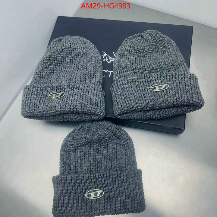 Cap(Hat)-Diesel where quality designer replica ID: HG4983 $: 29USD