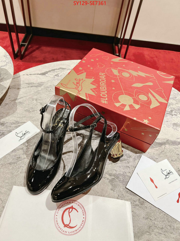 Women Shoes-Christian Louboutin top fake designer ID: SE7361 $: 129USD