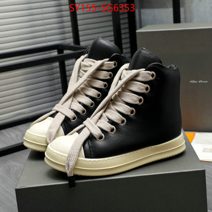 Men Shoes-RICK OWENS buy 1:1 ID: SG6353 $: 155USD