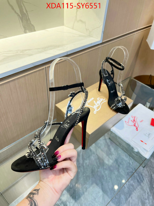 Women Shoes-Christian Louboutin buy aaaaa cheap ID: SY6551 $: 115USD