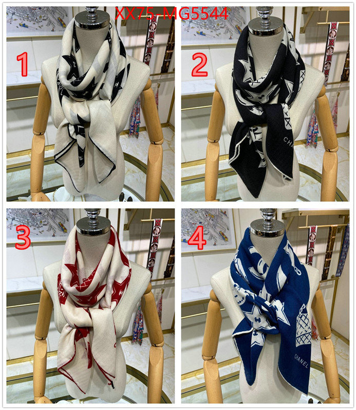 Scarf-Chanel online store ID: MG5544 $: 75USD