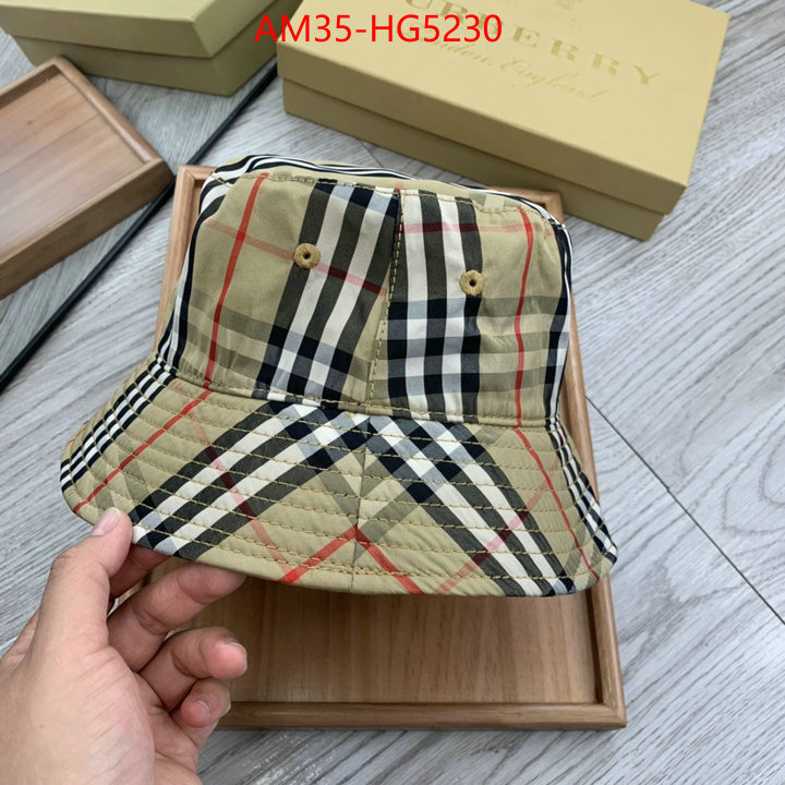 Cap(Hat)-Burberry knockoff highest quality ID: HG5230 $: 35USD