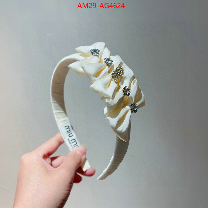 Hair band-MIU MIU flawless ID: AG4624 $: 29USD