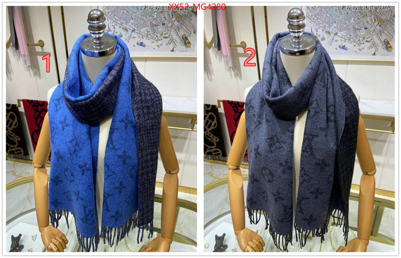 Scarf-LV designer fashion replica ID: MG4280 $: 52USD