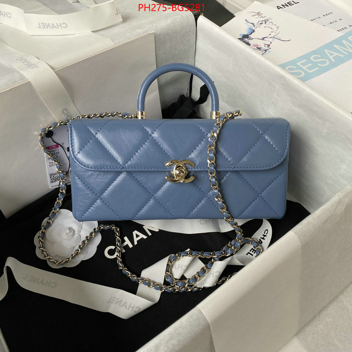 Chanel Bags(TOP)-Diagonal- designer 1:1 replica ID: BG5281 $: 275USD,