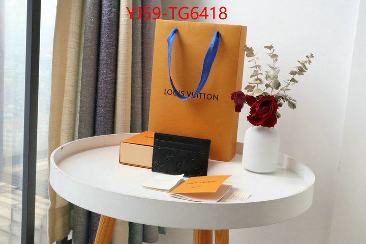 LV Bags(TOP)-Wallet designer 7 star replica ID: TG6418 $: 59USD,