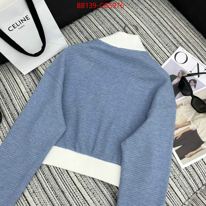 Clothing-Celine top 1:1 replica ID: CG5976 $: 139USD