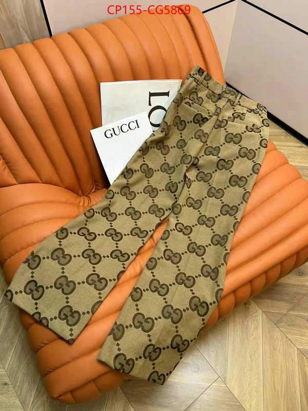 Clothing-Gucci designer fashion replica ID: CG5869