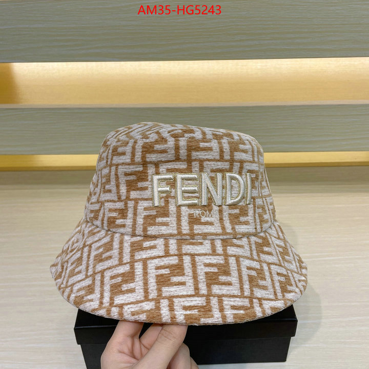 Cap(Hat)-Fendi buy high-quality fake ID: HG5243 $: 35USD