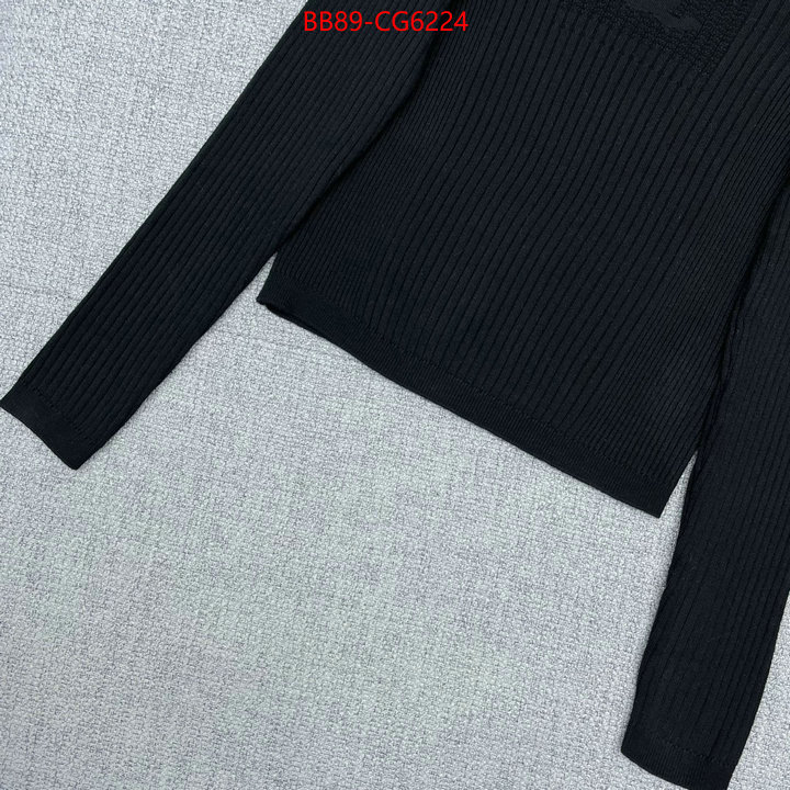 Clothing-Chanel fashion replica ID: CG6224 $: 89USD