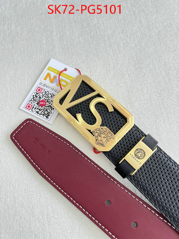 Belts-Versace buy high-quality fake ID: PG5101 $: 72USD