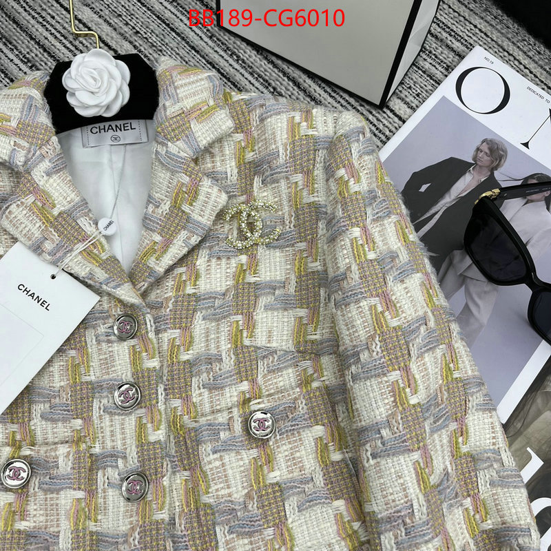 Clothing-Chanel the highest quality fake ID: CG6010 $: 189USD