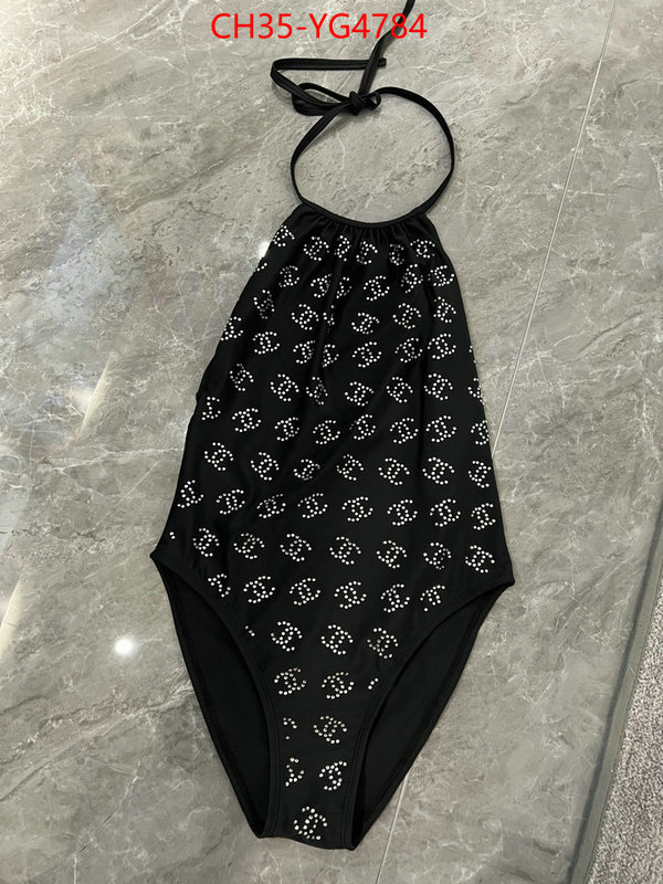 Swimsuit-Chanel where to buy fakes ID: YG4784 $: 35USD