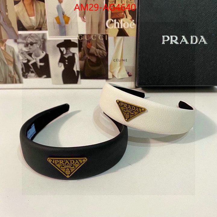 Hair band-Prada fake high quality ID: AG4640 $: 29USD