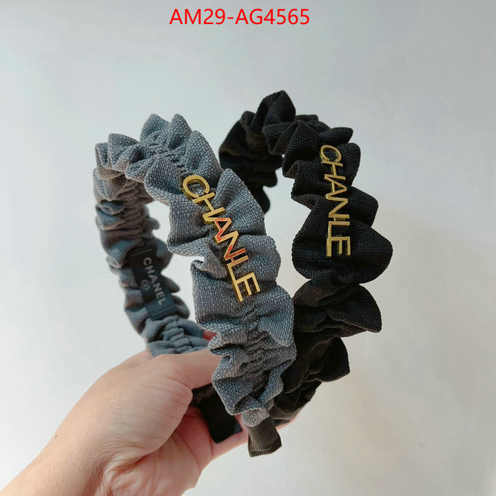 Hair band-Chanel hot sale ID: AG4565 $: 29USD