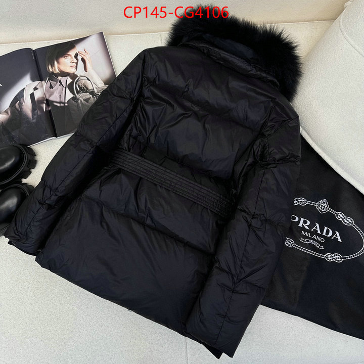 Down jacket Women-Prada 2023 replica wholesale cheap sales online ID: CG4106 $: 145USD