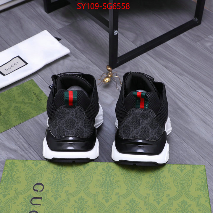 Men Shoes-Gucci luxury fake ID: SG6558 $: 109USD