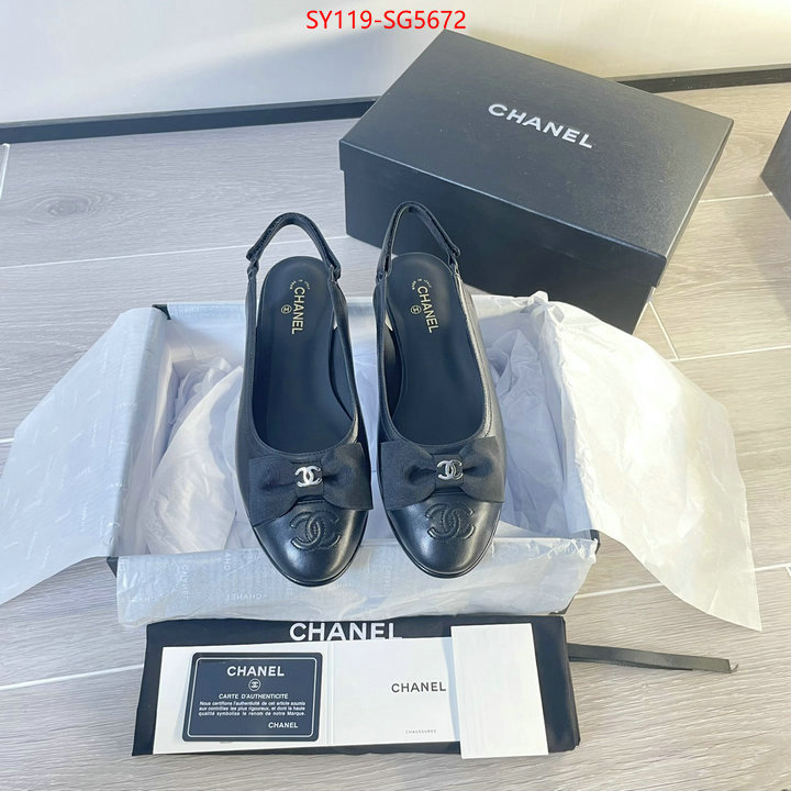 Women Shoes-Chanel buy replica ID: SG5672 $: 119USD