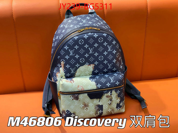 LV Bags(TOP)-Backpack- 2023 perfect replica designer ID: BG5311 $: 239USD,